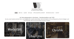 Desktop Screenshot of fahrradwagner.de
